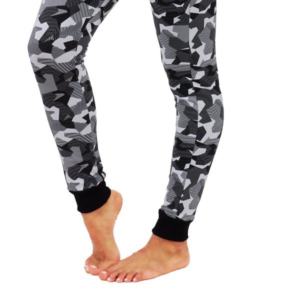 Unique Camouflage Jogger Sweatpants with Pockets - Picture 3 of 5